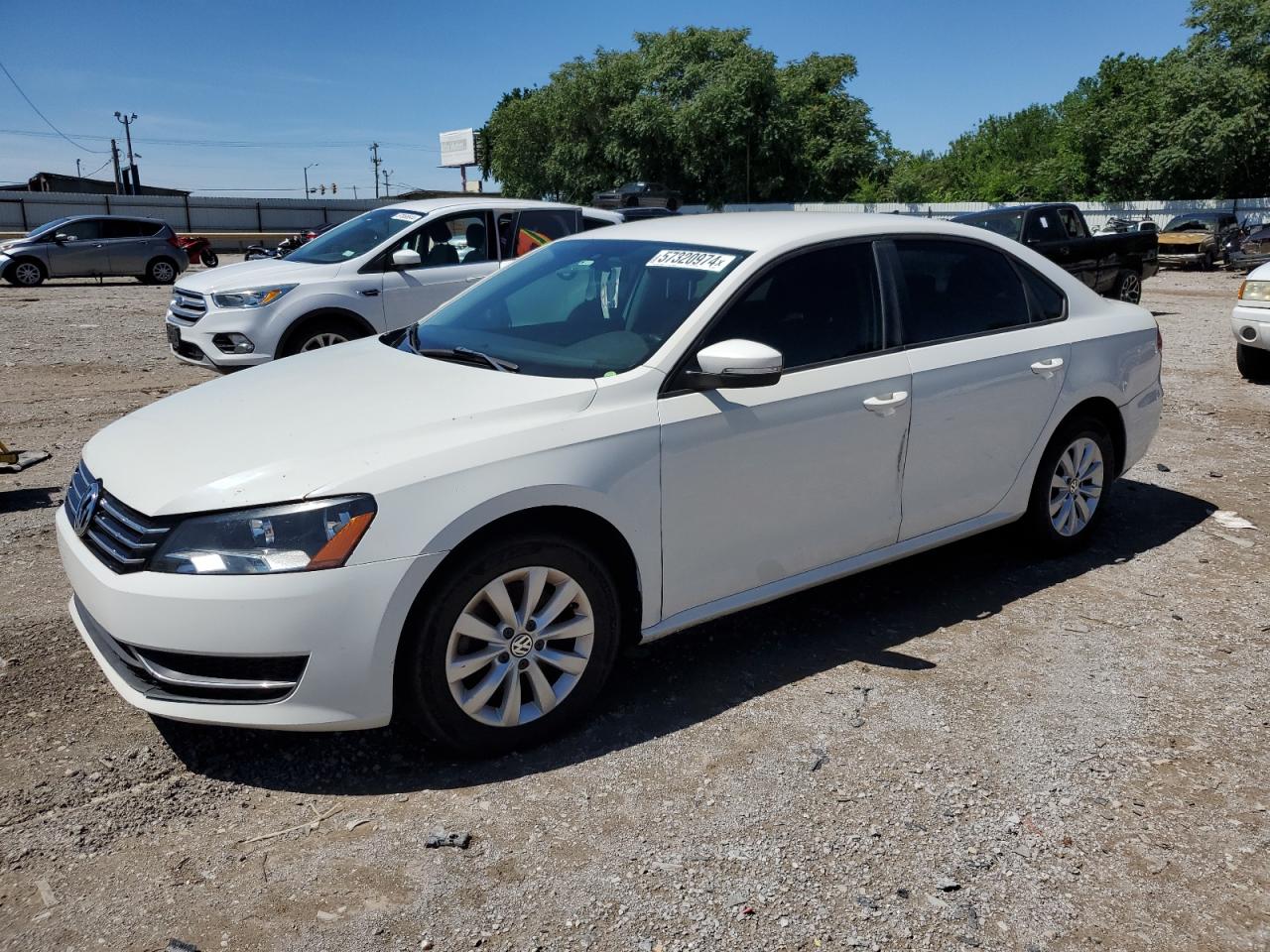 2014 VOLKSWAGEN PASSAT S