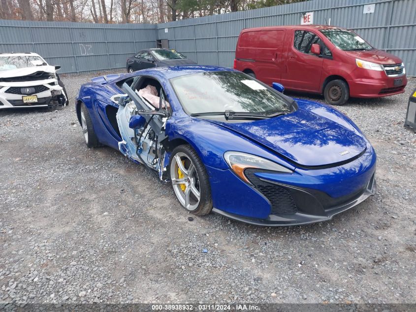 2015 MCLAREN 650S