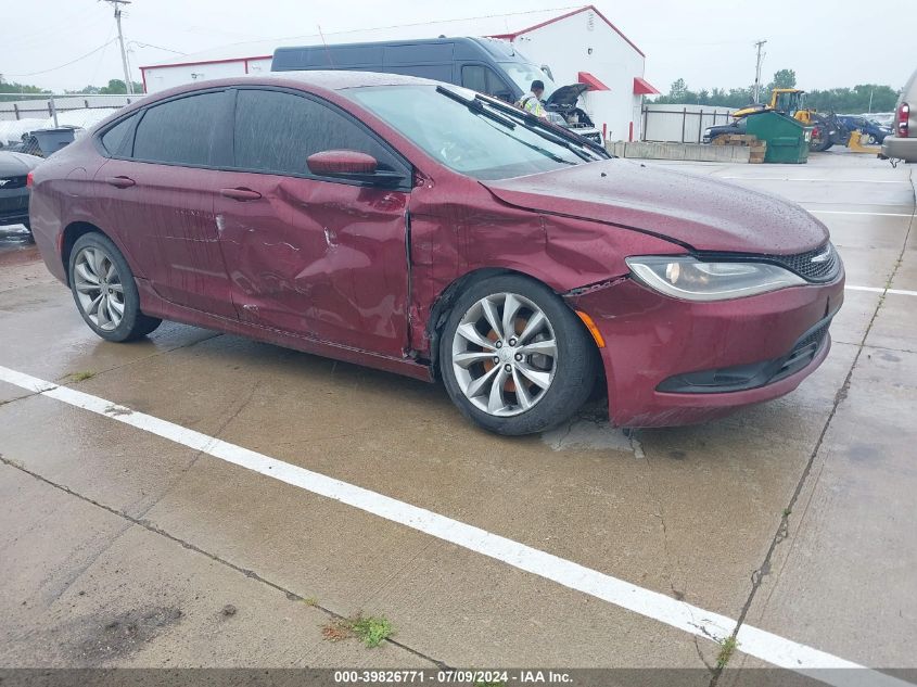 2015 CHRYSLER 200 S