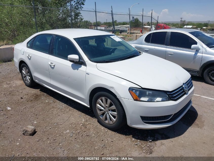 2015 VOLKSWAGEN PASSAT 1.8T WOLFSBURG EDITION