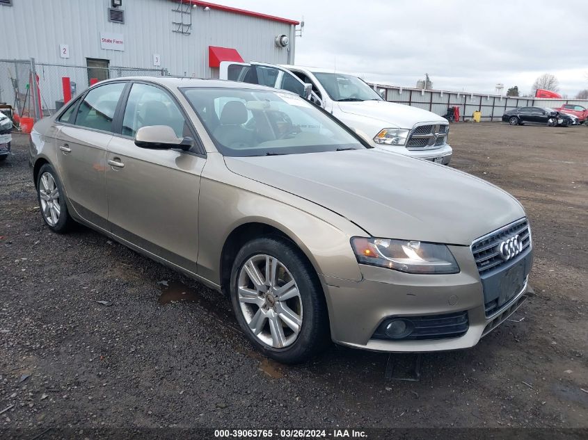 2011 AUDI A4 2.0T PREMIUM