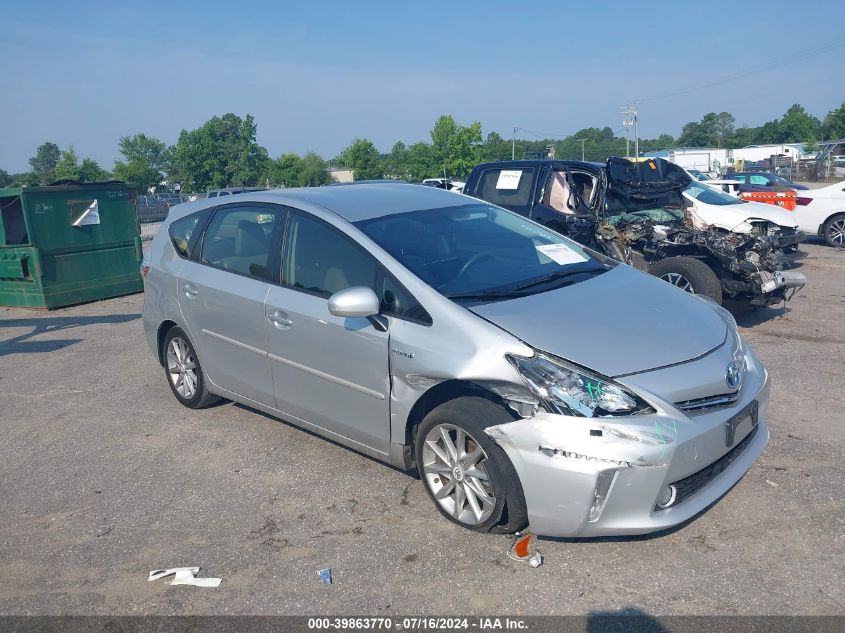 2012 TOYOTA PRIUS V FIVE