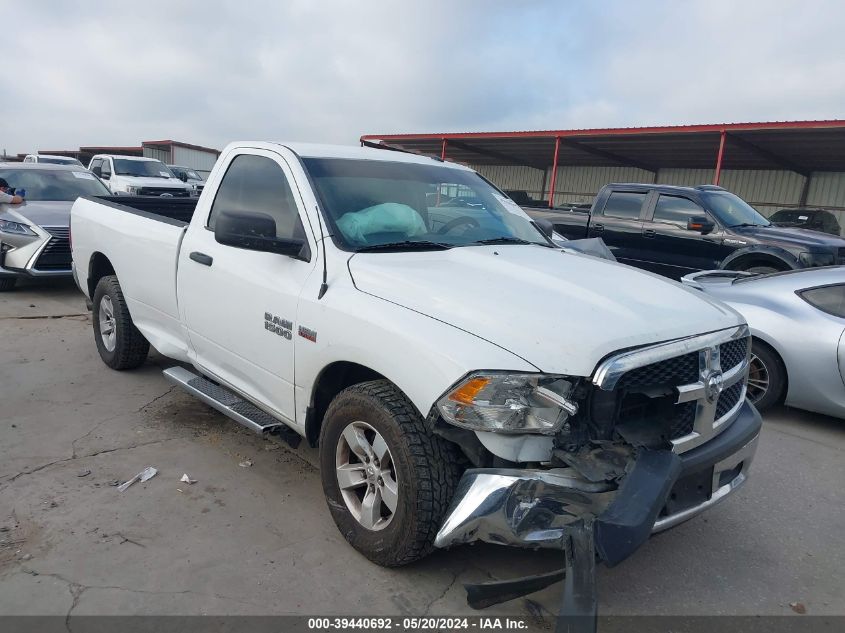 2018 RAM 1500 TRADESMAN REGULAR CAB 4X2 8' BOX