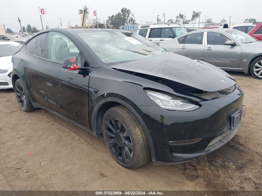 2021 TESLA MODEL Y LONG RANGE DUAL MOTOR ALL-WHEEL DRIVE