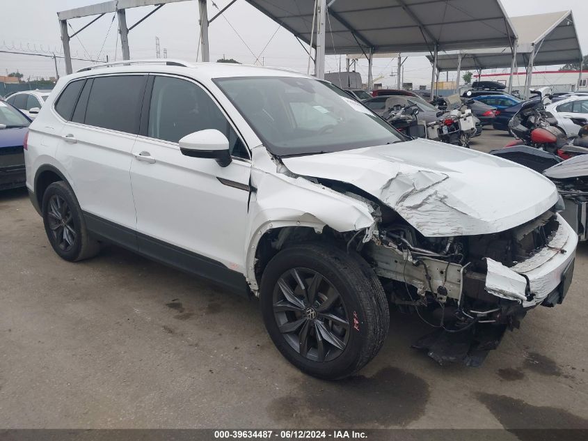 2022 VOLKSWAGEN TIGUAN 2.0T SE