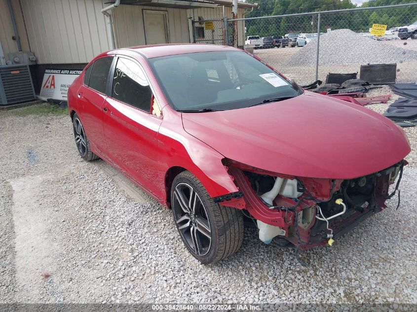 2017 HONDA ACCORD SPORT