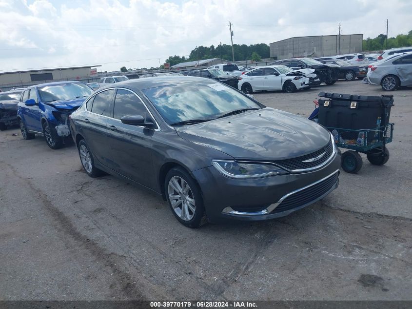 2016 CHRYSLER 200 LIMITED