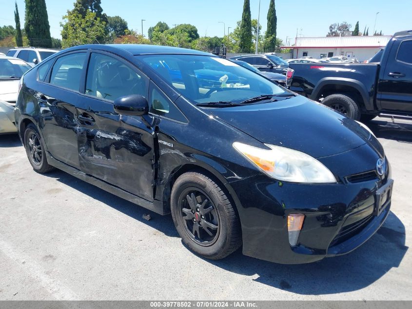 2013 TOYOTA PRIUS THREE