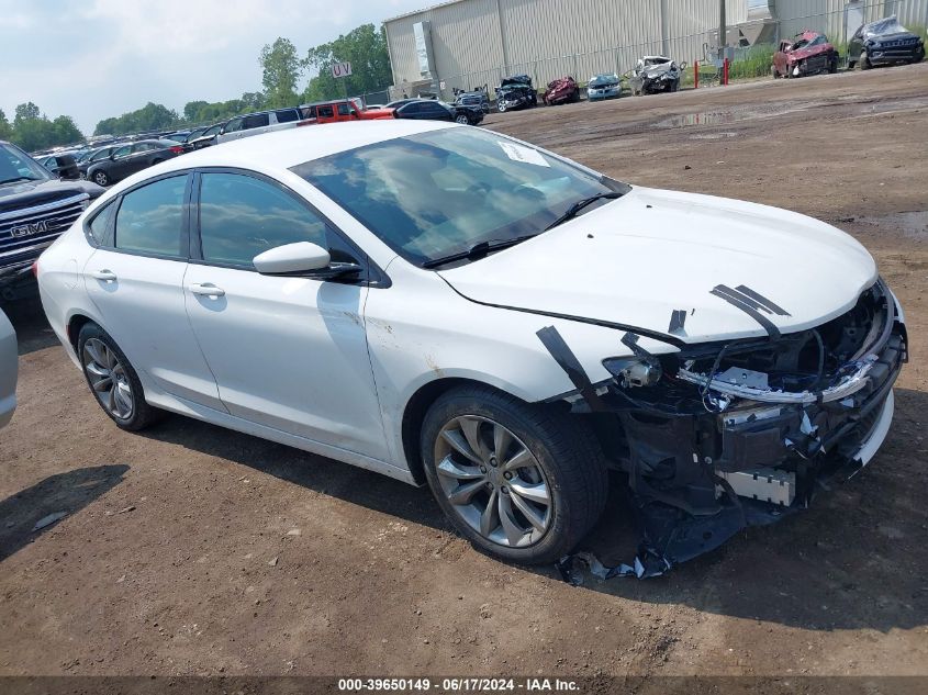 2016 CHRYSLER 200 S