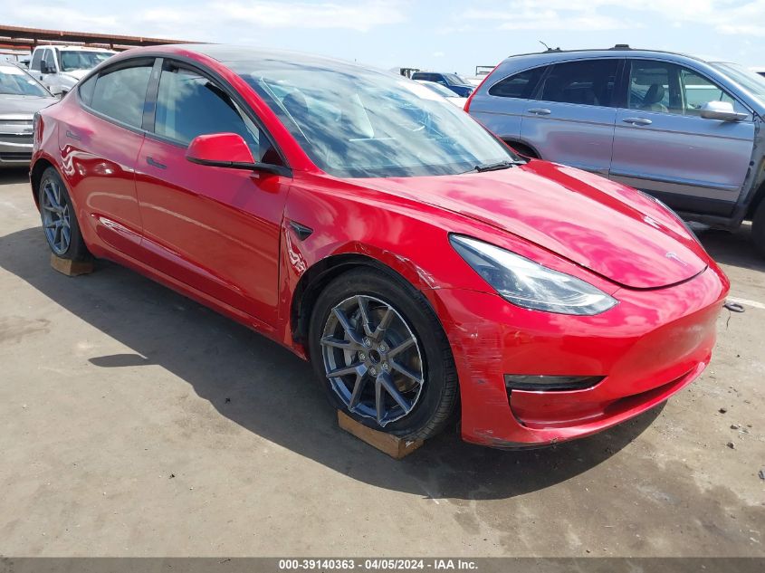 2023 TESLA MODEL 3 REAR-WHEEL DRIVE