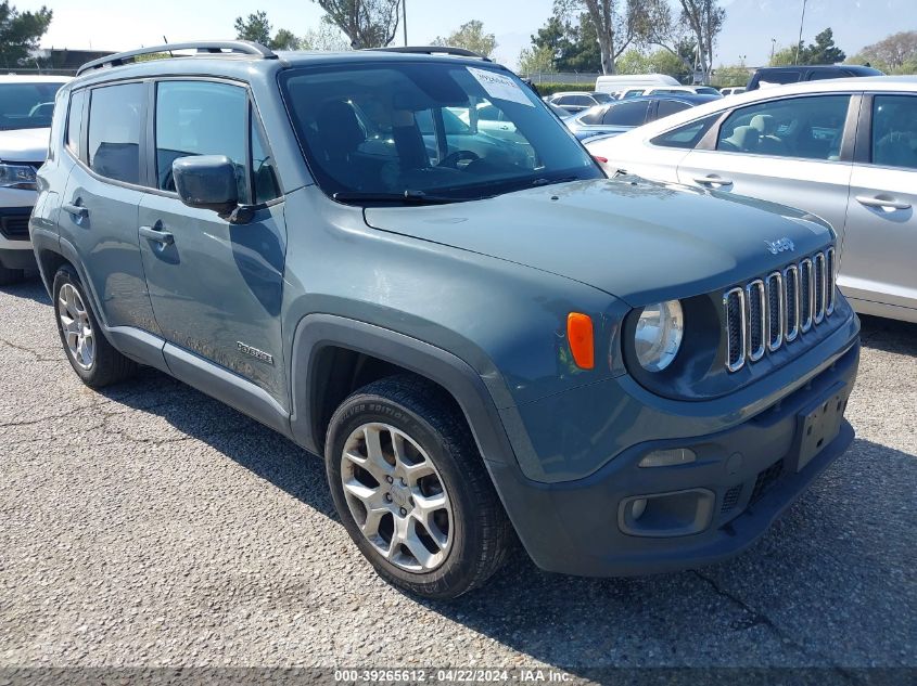 2017 JEEP RENEGADE LATITUDE FWD