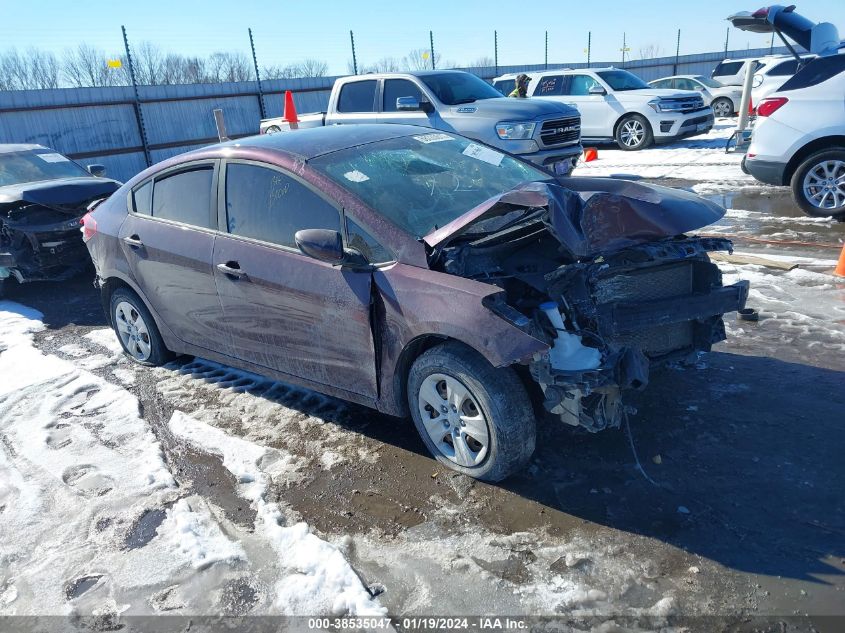 2017 KIA FORTE LX