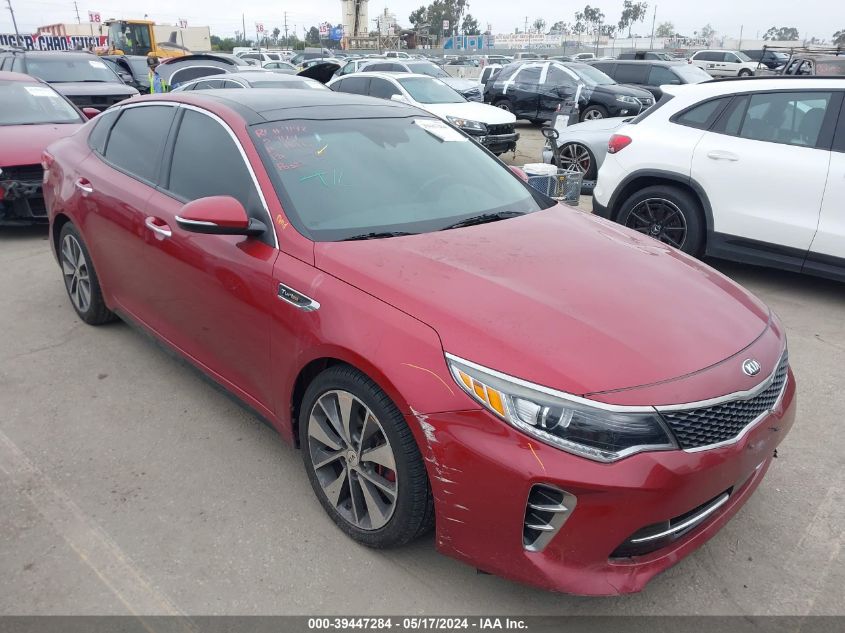 2016 KIA OPTIMA SX TURBO