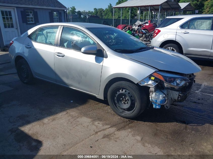 2016 TOYOTA COROLLA LE