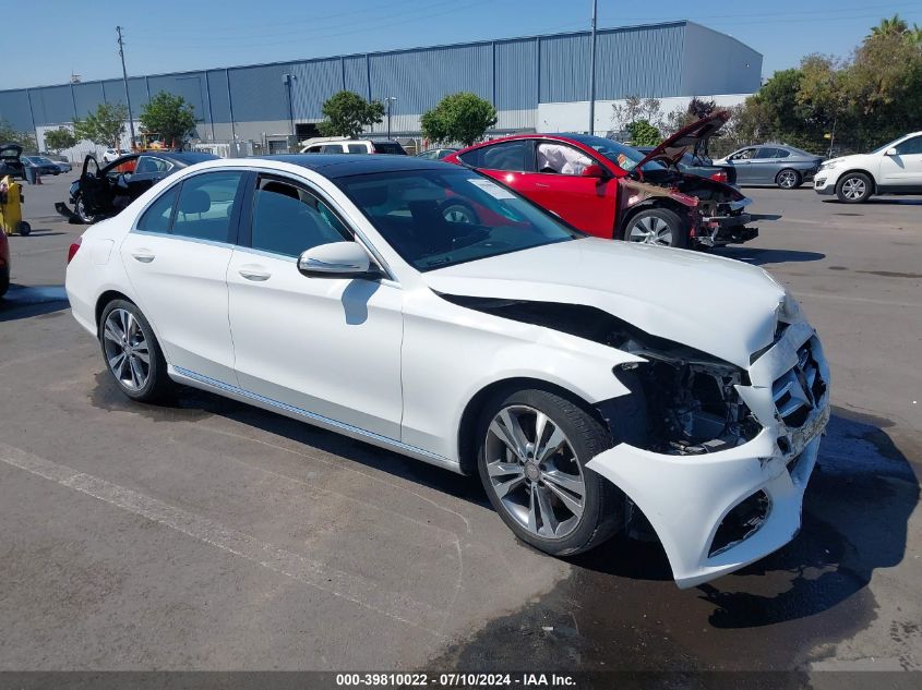 2015 MERCEDES-BENZ C 300 4MATIC/LUXURY 4MATIC/SPORT 4MATIC