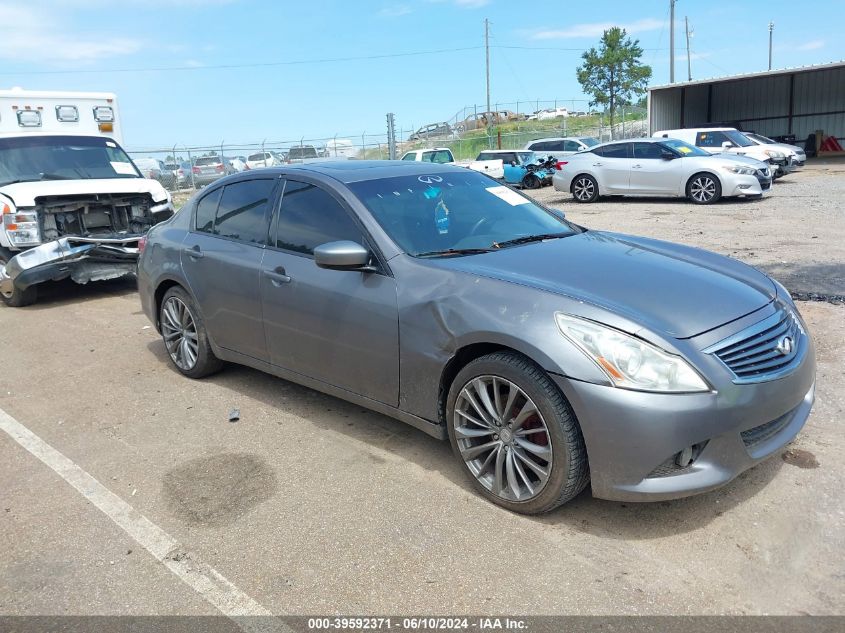 2010 INFINITI G37X