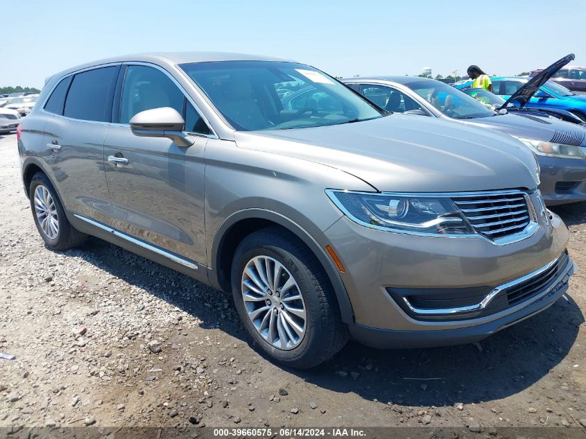 2016 LINCOLN MKX SELECT