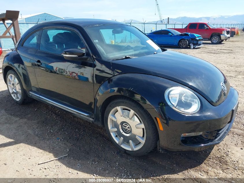 2012 VOLKSWAGEN BEETLE 2.5L