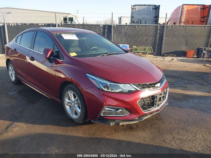 2016 CHEVROLET CRUZE LT AUTO