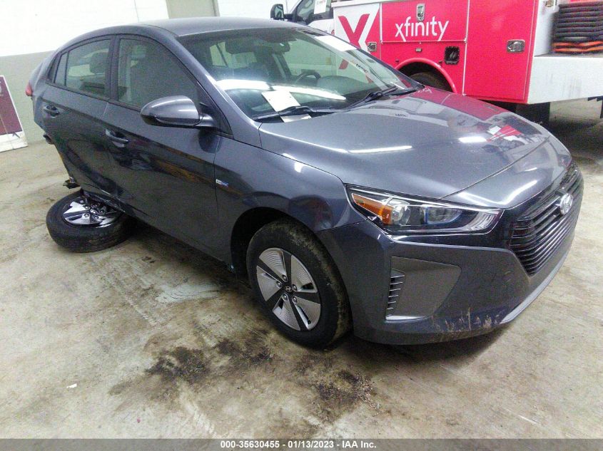 2017 HYUNDAI IONIQ HYBRID BLUE