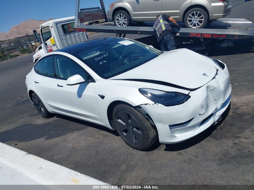 2023 TESLA MODEL 3 REAR-WHEEL DRIVE