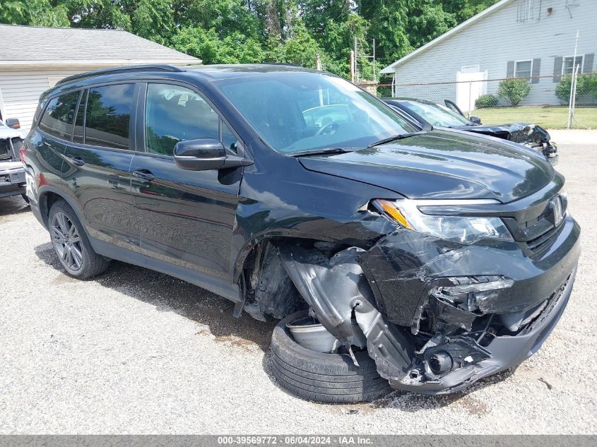 2022 HONDA PILOT AWD SPORT