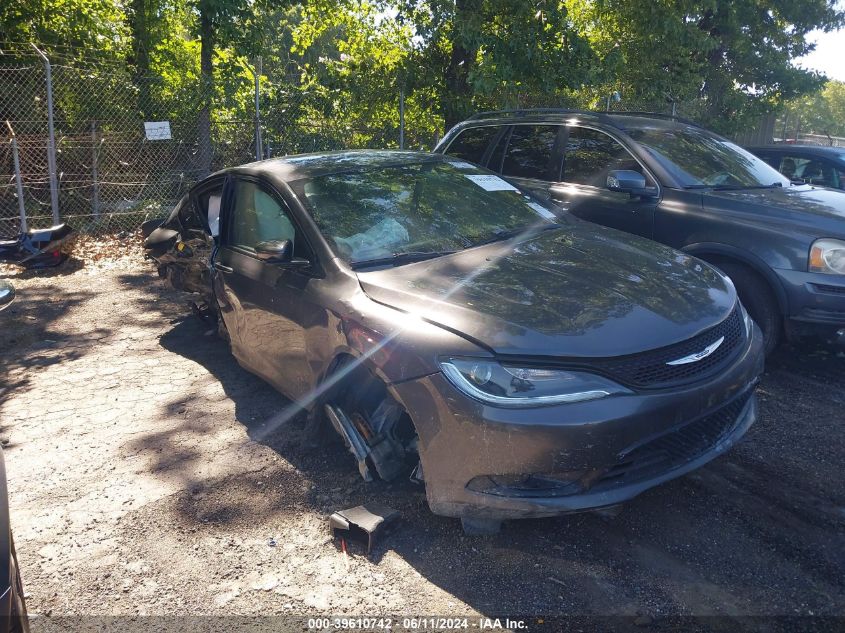 2015 CHRYSLER 200 S