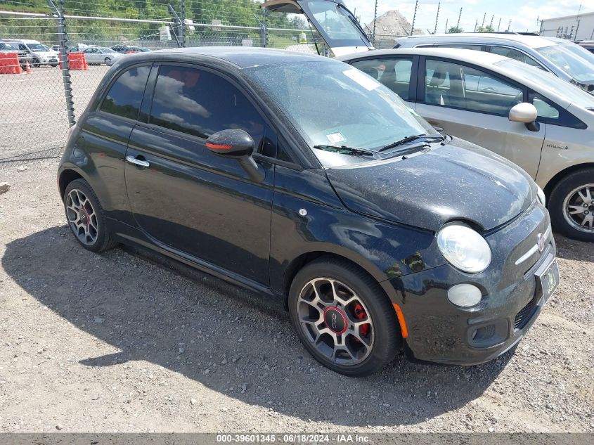 2015 FIAT 500 SPORT