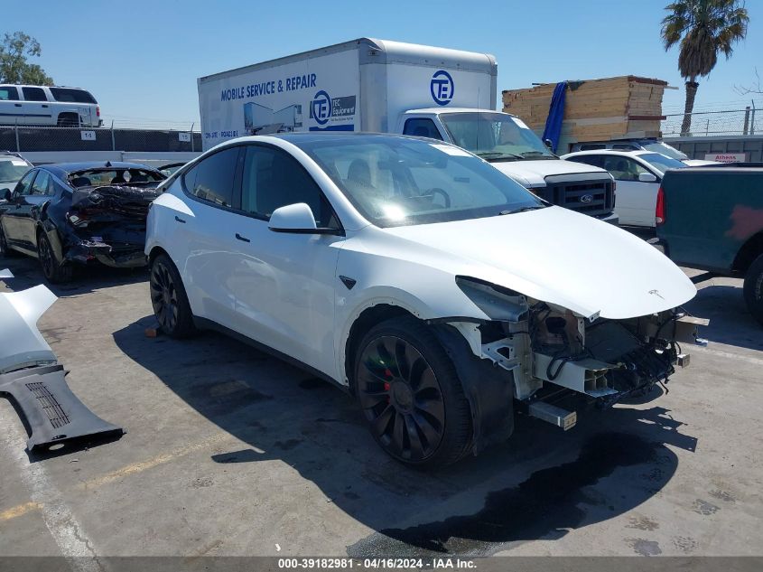 2022 TESLA MODEL Y PERFORMANCE DUAL MOTOR ALL-WHEEL DRIVE