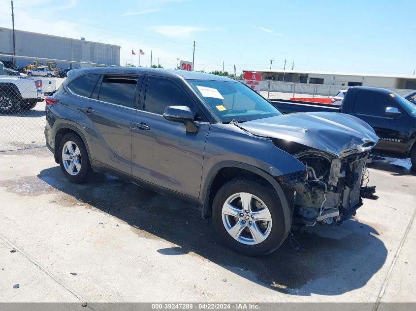 2021 TOYOTA HIGHLANDER LE