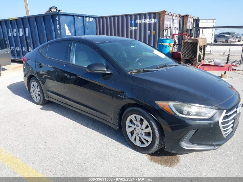 2017 HYUNDAI ELANTRA SE