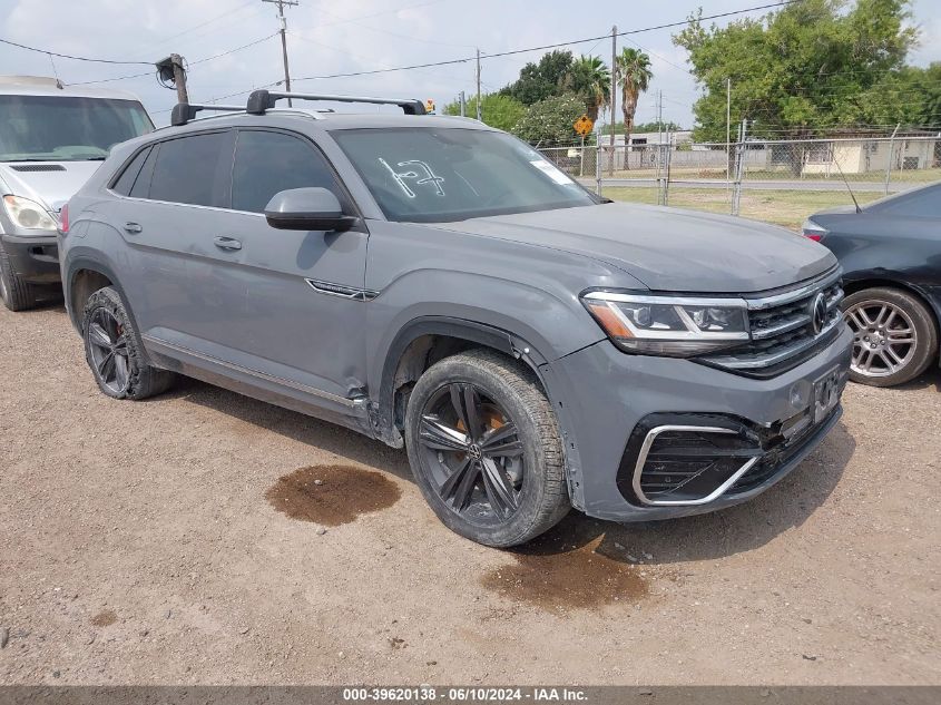 2021 VOLKSWAGEN ATLAS CROSS SPORT 3.6L V6 SE W/TECHNOLOGY R-LINE