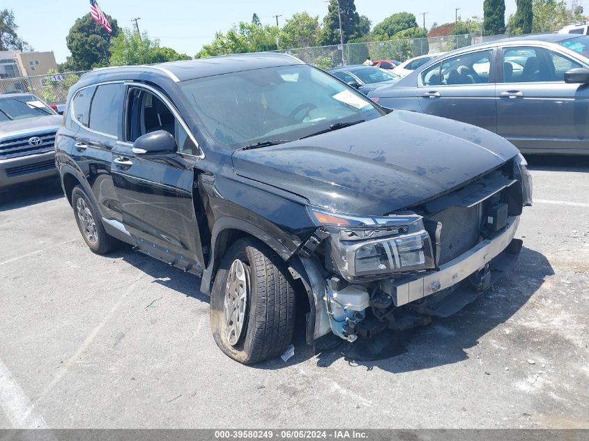 2021 HYUNDAI SANTA FE HYBRID BLUE