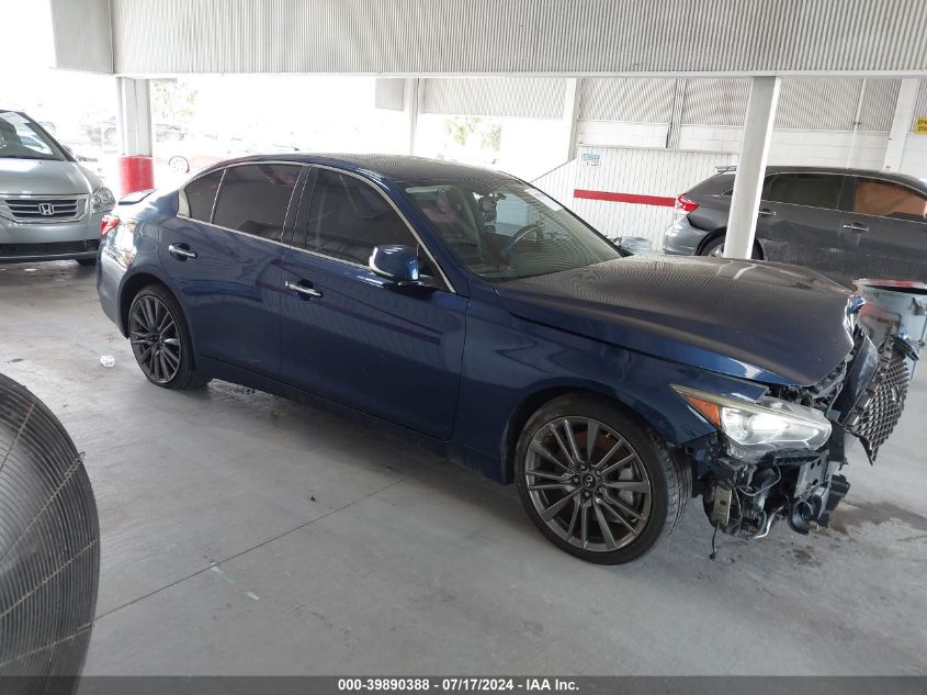 2016 INFINITI Q50 3.0T RED SPORT 400