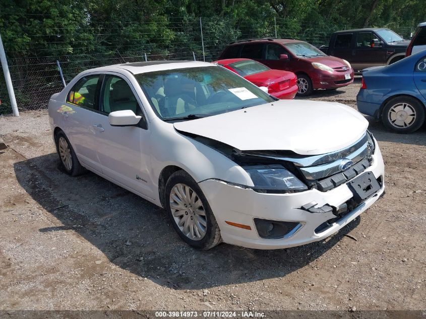 2010 FORD FUSION HYBRID