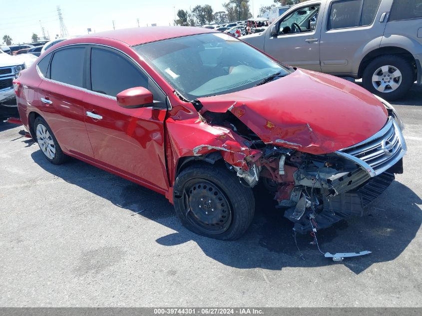 2013 NISSAN SENTRA S