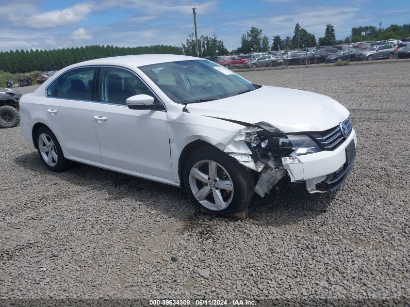 2015 VOLKSWAGEN PASSAT 1.8T SE