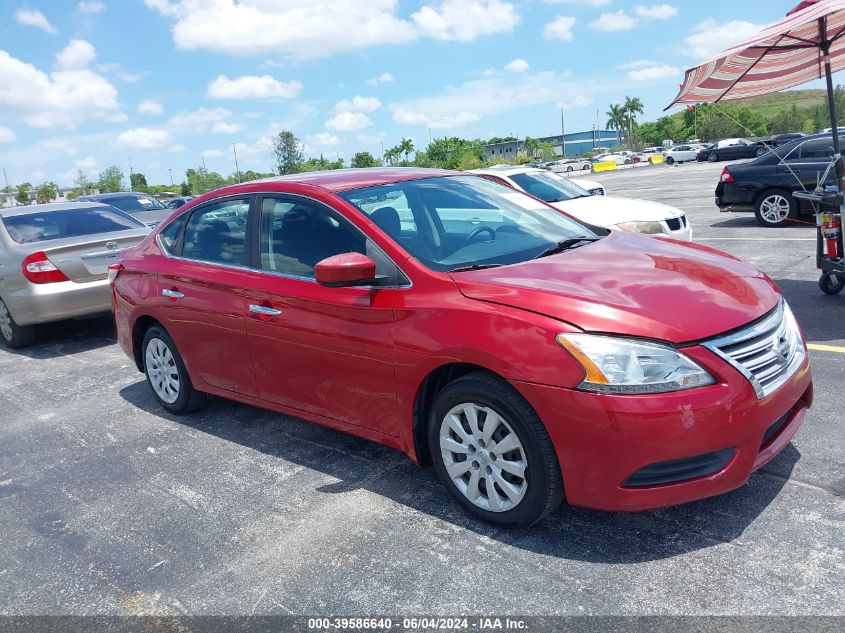 2014 NISSAN SENTRA SV