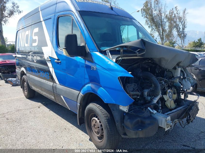 2015 MERCEDES-BENZ SPRINTER 2500 NORMAL ROOF