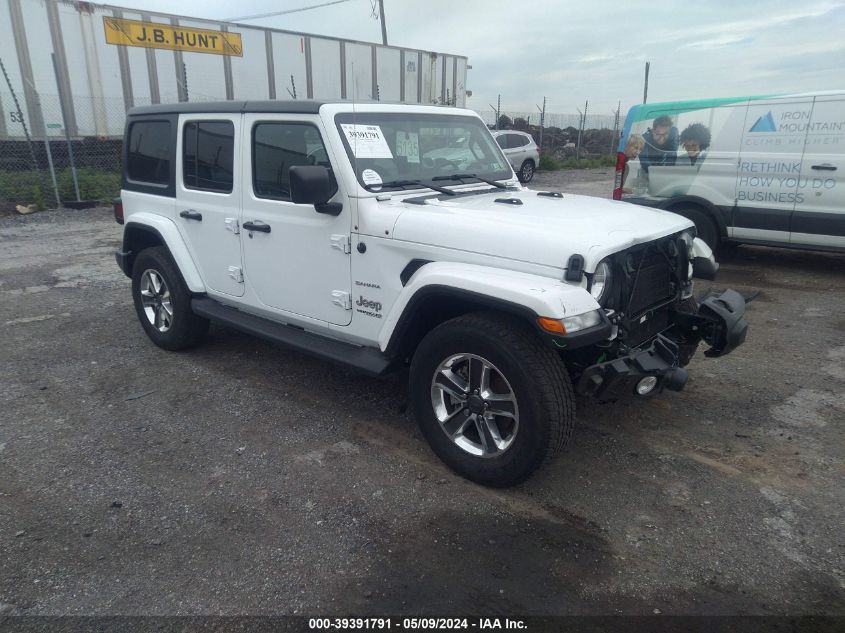 2021 JEEP WRANGLER UNLIMITED SAHARA 4X4