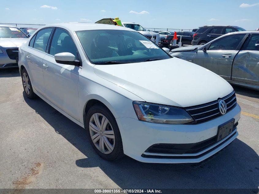 2017 VOLKSWAGEN JETTA 1.4T S