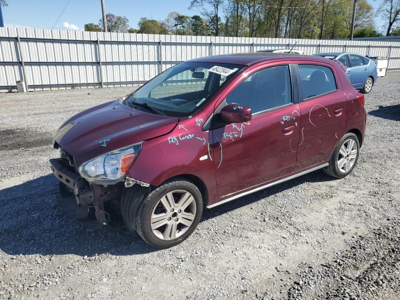 2017 MITSUBISHI MIRAGE ES