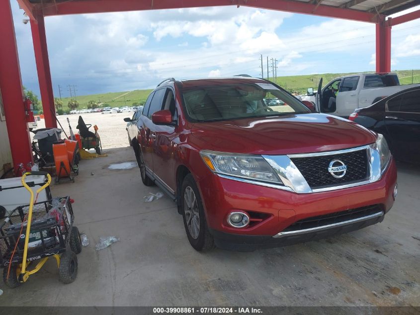 2015 NISSAN PATHFINDER SL