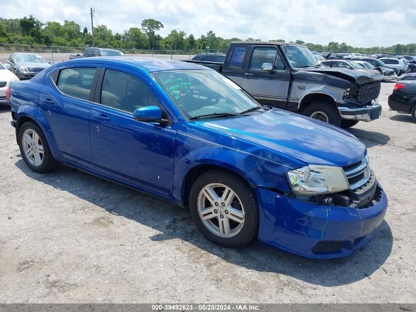 2012 DODGE AVENGER SXT