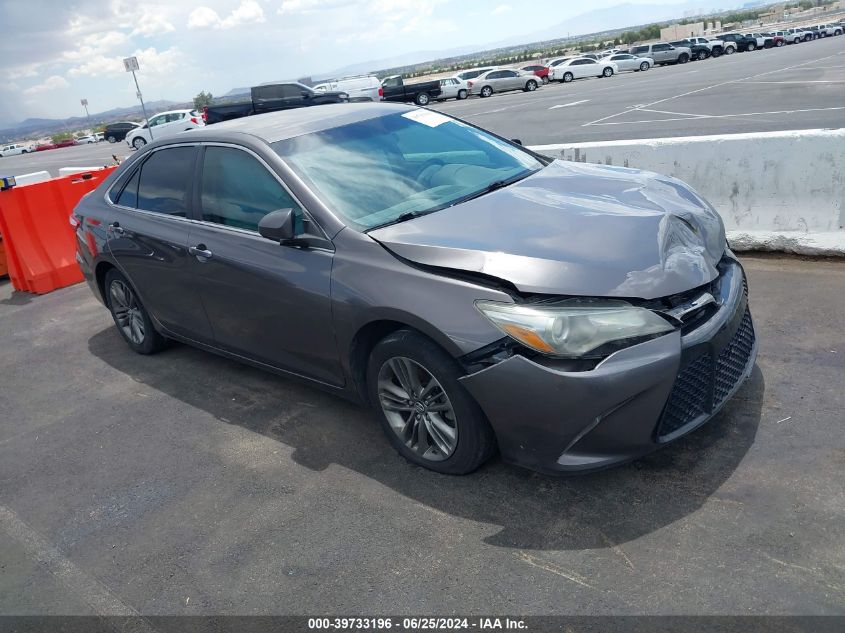 2017 TOYOTA CAMRY SE