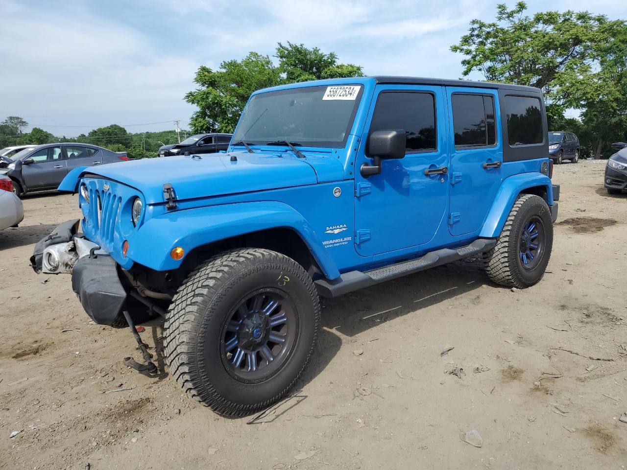 2012 JEEP WRANGLER UNLIMITED SAHARA