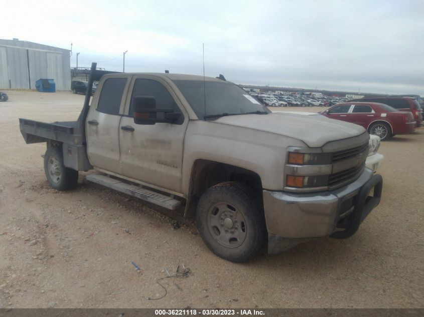 2017 CHEVROLET SILVERADO 2500HD WT