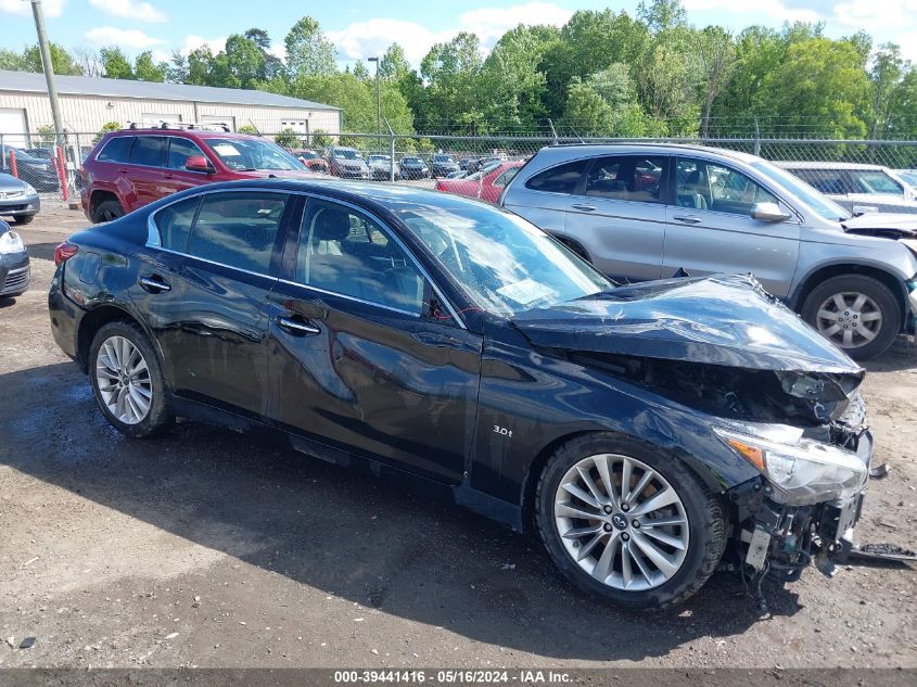 2019 INFINITI Q50 3.0T LUXE