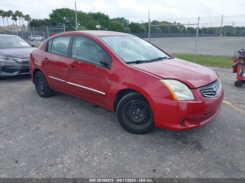 2010 NISSAN SENTRA 2.0S