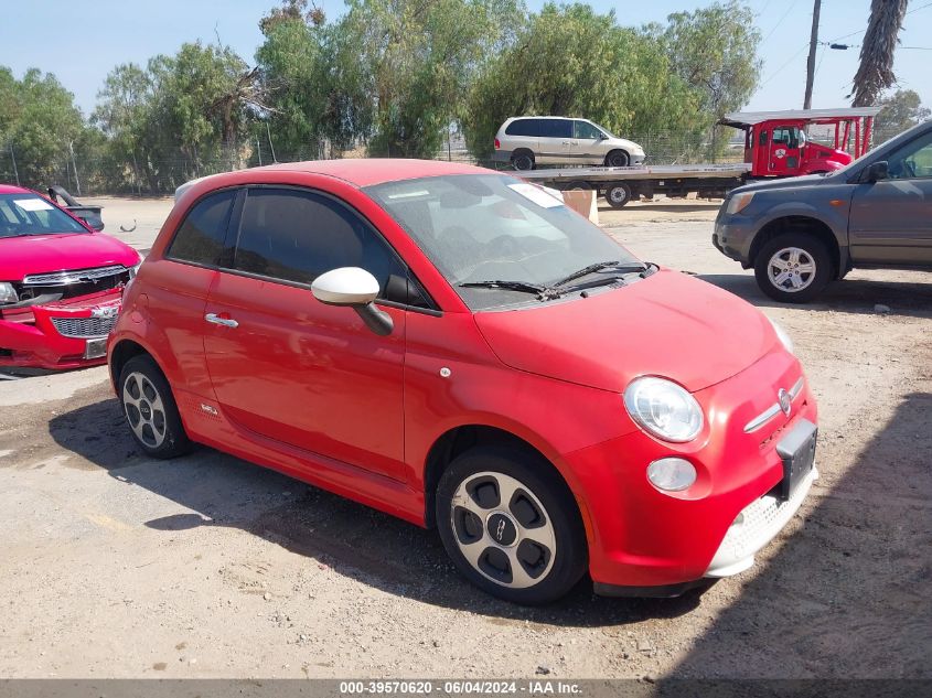 2014 FIAT 500E BATTERY ELECTRIC